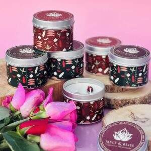 Wander light Series | Melt & Bliss Healing Scented Candle | Pure Soy Wax | Gifting | 30+ Hrs | 120 ml | Home | Meditation | Skin-Friendly | Hand Poured in Bharat