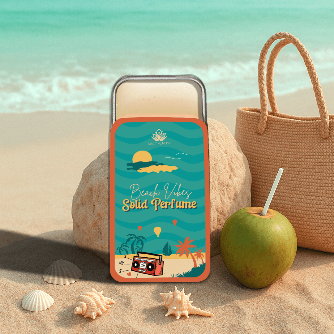 Solid Perfume (Slider) | Alcohol Free | Made from Pure Butters & Wax | Skin Safe | Non Toxic | Non-Greasy | Travel-Friendly | Long-Lasting | 15 gm | Hand Poured in Bharat