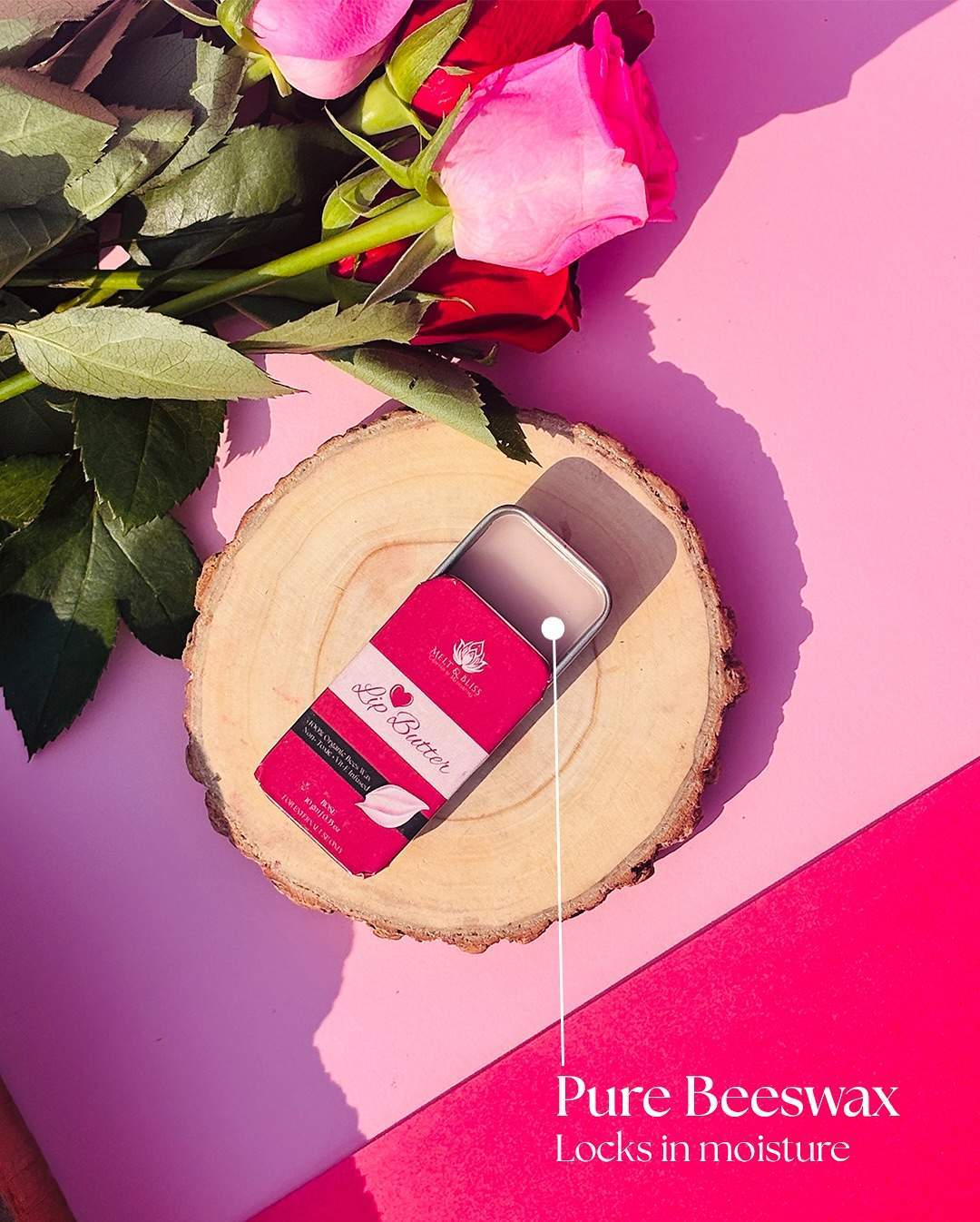 Lip Butter (Slider) | Melt & Bliss Lip Healing Butter | Made from Pure Butters & Wax | Skin Care | Non-Toxic | 15 gm | Lip Care | No Added Preservatives | Vitamin E Hydration | Hand Poured in Bharat - Image 6