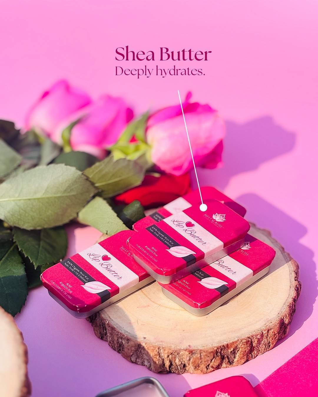 Lip Butter (Slider) | Melt & Bliss Lip Healing Butter | Made from Pure Butters & Wax | Skin Care | Non-Toxic | 15 gm | Lip Care | No Added Preservatives | Vitamin E Hydration | Hand Poured in Bharat - Image 5