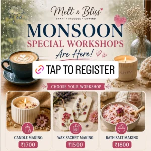 Craft a Bliss | India’s 1st Therapeutic Crafting Experience by Melt & Bliss