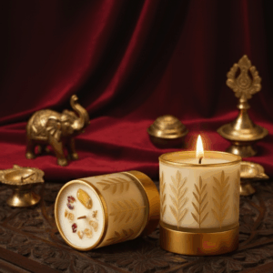 Premium Tribe Series | Melt & Bliss Healing Scented Candle | Pure Soy Wax | Gifting | Festival & Diwali | 30+Hrs | 250 gm | Home | Meditation | Skin-Friendly | Hand Poured in Bharat