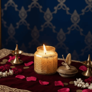 The Lumina Series | Melt & Bliss Healing Scented Candle | Pure Soy Wax | Gifting | Festival & Diwali | 30+Hrs | 300 gm | Home | Meditation | Skin-Friendly | Hand Poured in Bharat